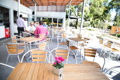 Coffee shop Village Cafe at Rookwood General Cemetery in Rookwood