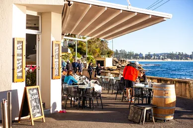 Coffee shop The Bower Manly in Manly