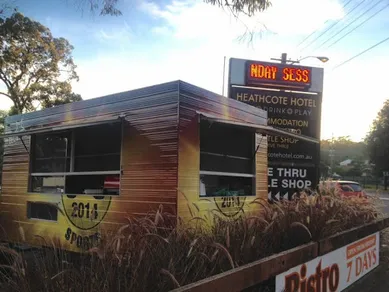 Coffee shop Coffee Van @ Heathcote Hotel in Heathcote