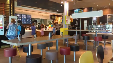 Coffee shop McDonald's Penrith North in Penrith