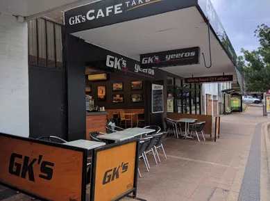 Coffee shop GK 's Yeeros in Engadine