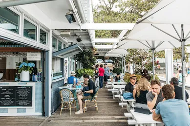 Coffee shop The Boathouse Balmoral Beach in Mosman