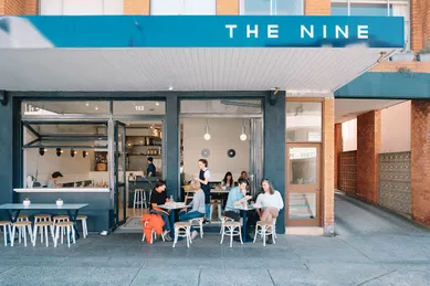 Coffee shop The Nine in Bondi Beach