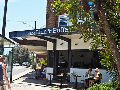 Coffee shop The Lion and Buffalo in South Coogee