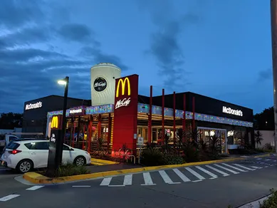 Coffee shop McDonald's in Casula