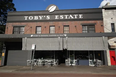 Coffee shop Toby's Estate Coffee Roasters in Chippendale