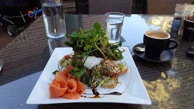 Coffee shop Garnish Fine Foods in Haberfield