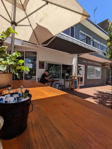 Coffee shop Becker & Co. in Avoca Beach