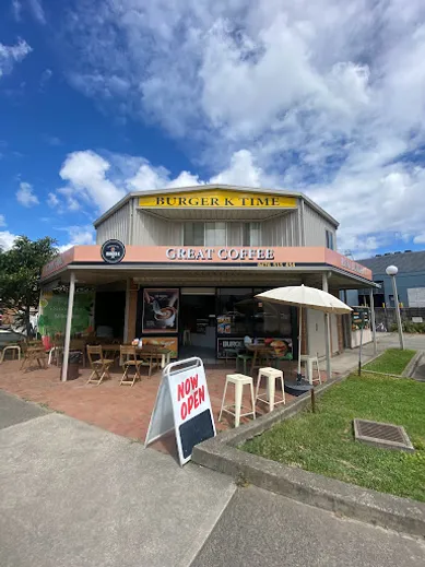 Coffee shop Burger K Time in St Peters