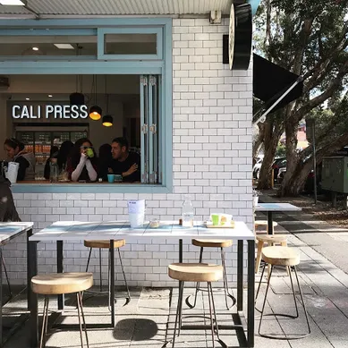 Coffee shop Cali Press Cafe & Breakfast Bondi Beach in Bondi Beach