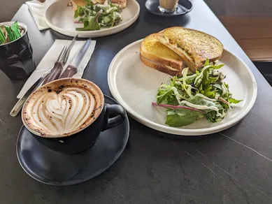 Coffee shop Qube Kaffeine and Kitchen in North Parramatta