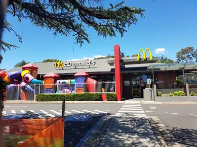 Coffee shop McDonald's in Enfield