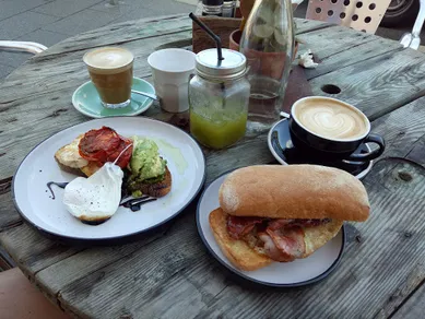 Coffee shop The Heritage Kitchen Garden in Malabar