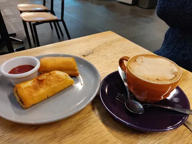 Coffee shop The Smelly Cheesecake Marina Square shopping centre  Wentworth Point in Wentworth Point