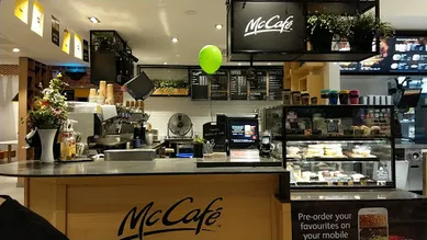 Coffee shop McDonald's in Campbelltown