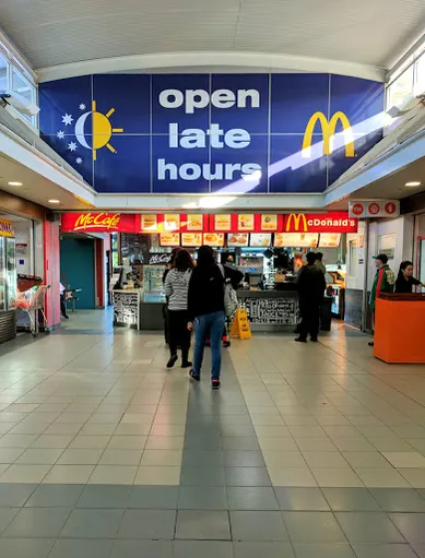 Coffee shop McDonald's Blacktown Railway Concourse in Blacktown